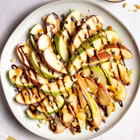 Caramel Apple Nachos