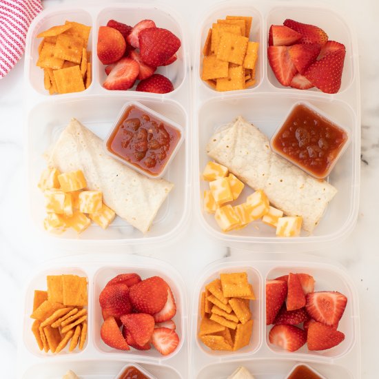 Burrito Easy Lunchbox Idea