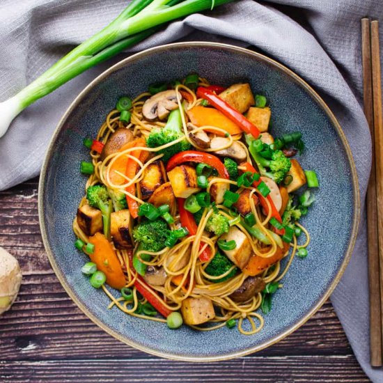 Stir Fried Tofu with Vegetables