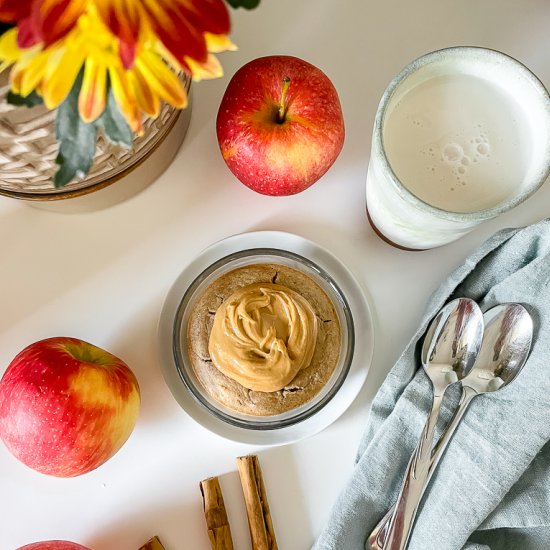 Apple Pie Blended Baked Oats