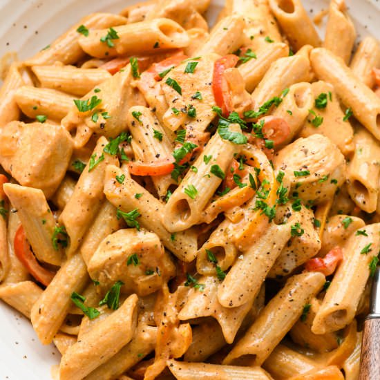 Creamy Cajun Chicken Pasta