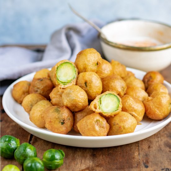 Deep Fried Brussels Sprouts