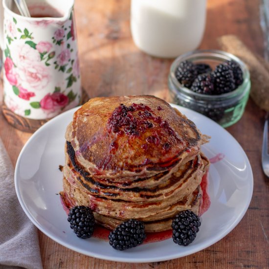 Cinnamon Whole Wheat Pancakes