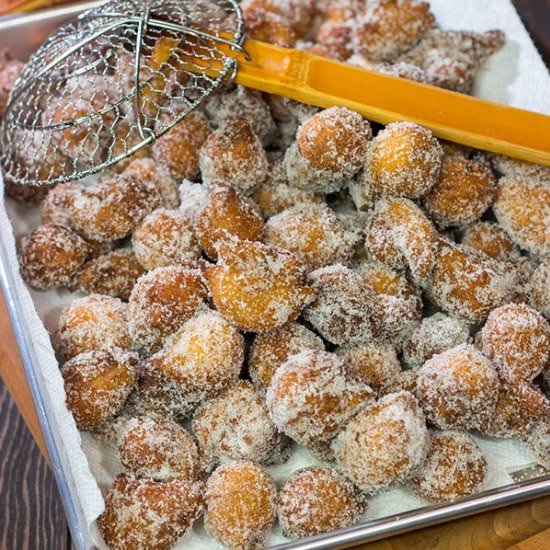 Pumpkin Spice Donut Holes