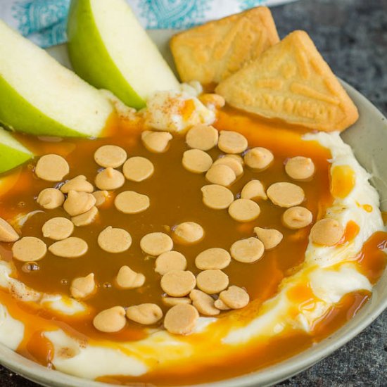 Caramel Cheesecake Dip