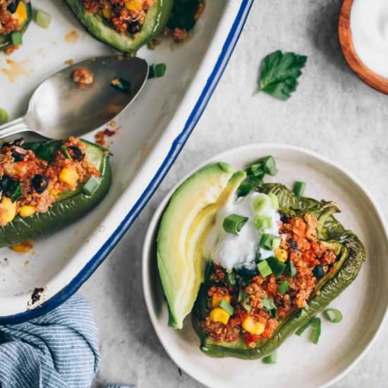 Vegan Stuffed Bell Peppers