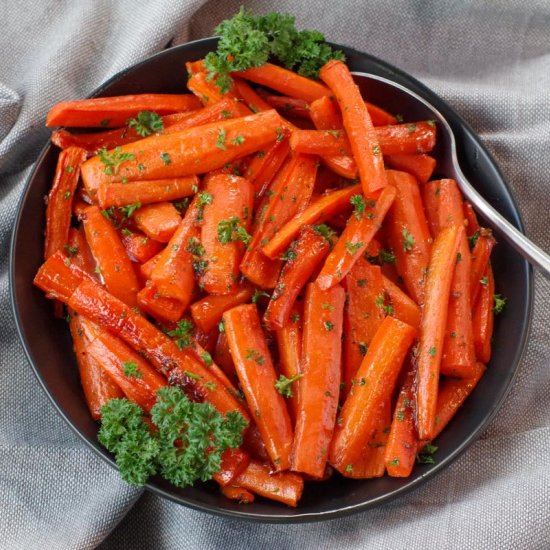 Healthy Roasted Carrots