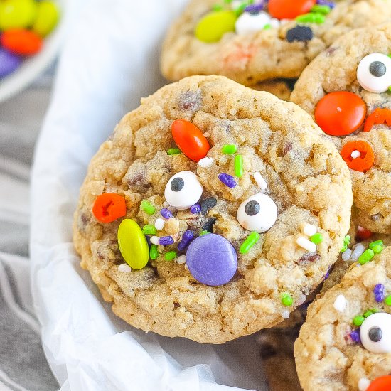 Halloween Monster Cookies