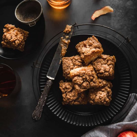 Apple Crumble Pie Bars