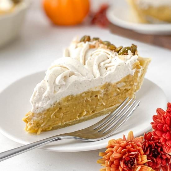 Pumpkin Coconut Cream Pie