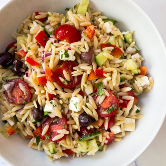 Greek Orzo Salad