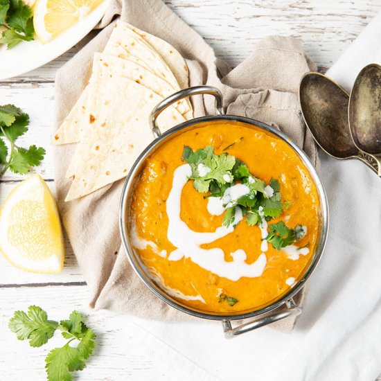 Vegan Red Lentil Curry