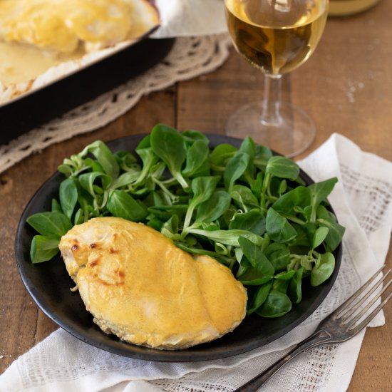 Baked Mustard Chicken