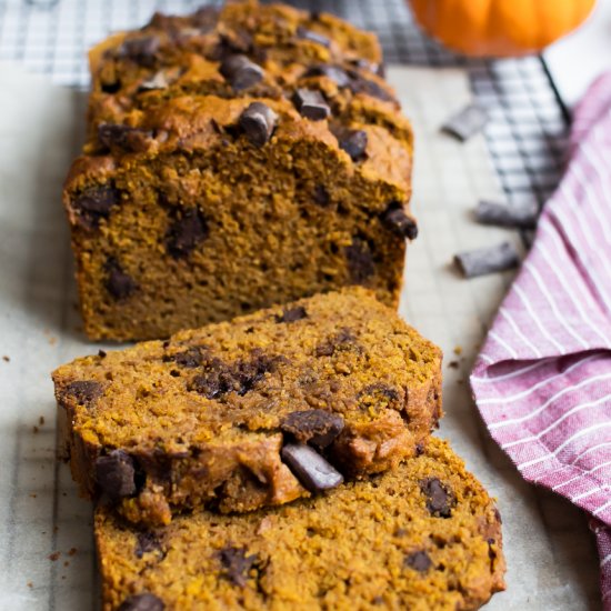 Pumpkin Chocolate Bread