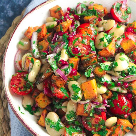 Roast Sweet Potato Salad