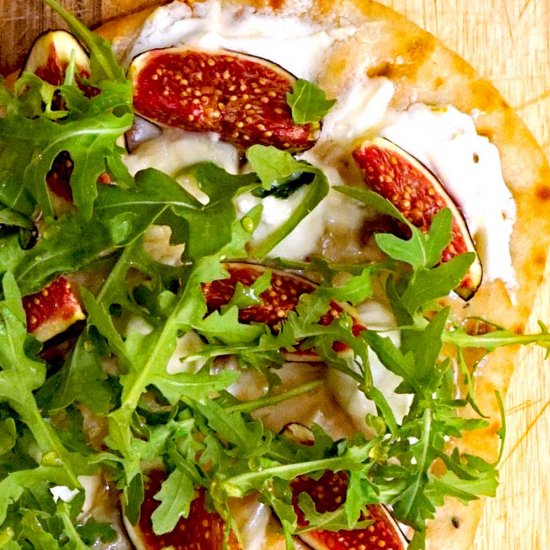 Fig and Goat Cheese Flatbread