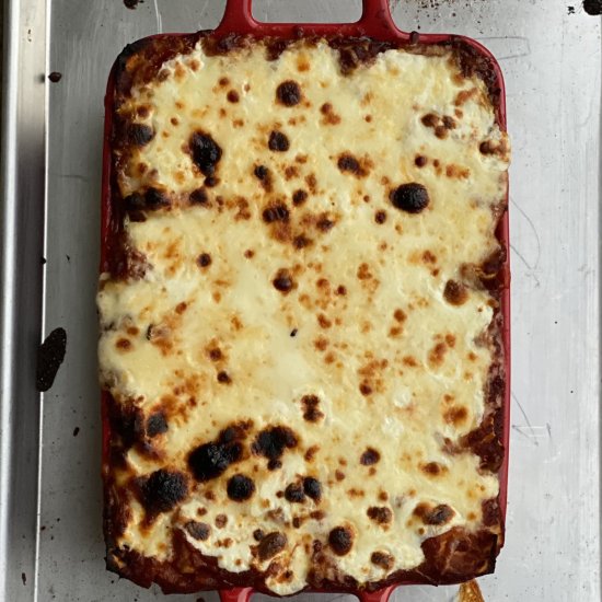 Cheesy No-Boil Lasagna