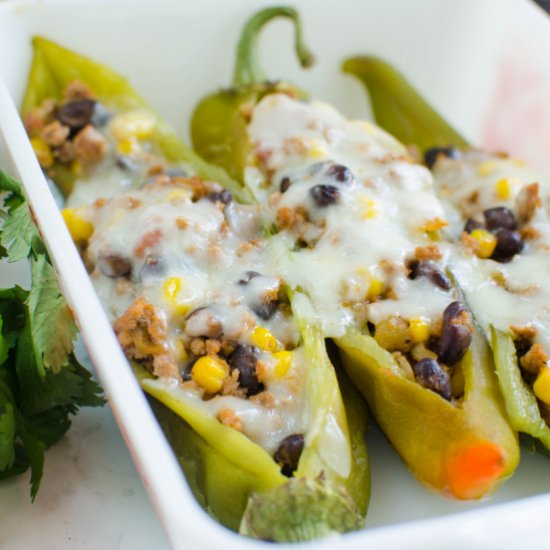 Stuffed Hatch Peppers