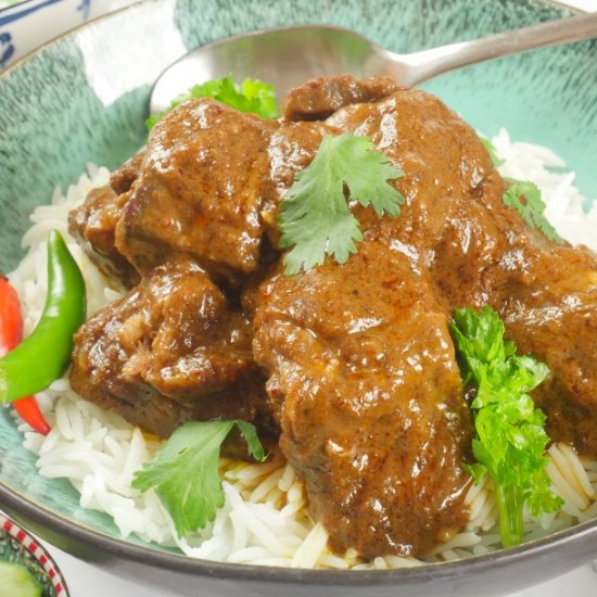 Easy Rich Goan Red Beef Curry