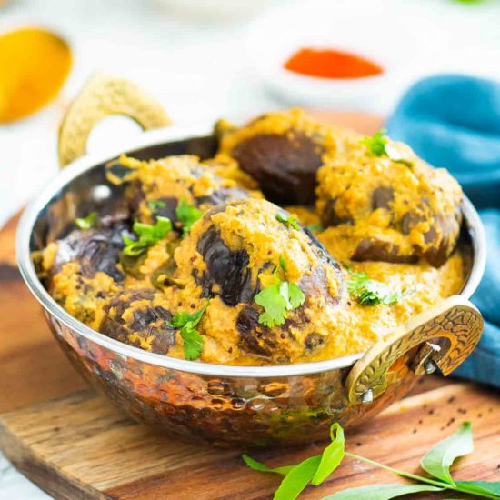 Indian Eggplant Curry