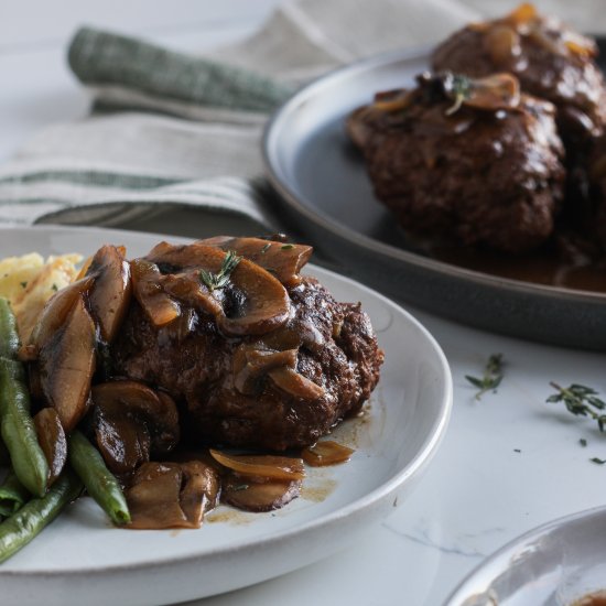 Gluten-free Salisbury Steak