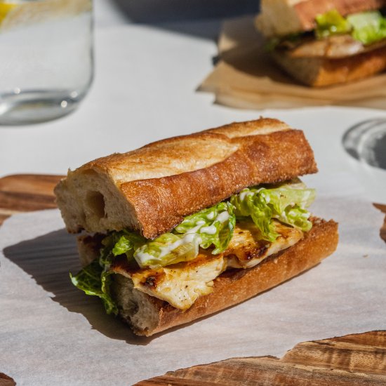 Chicken Caesar Sandwich