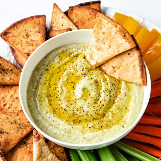 white bean hummus