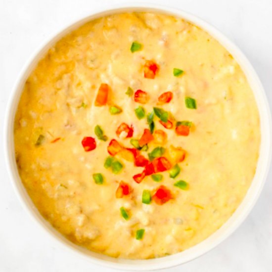 smoked queso dip