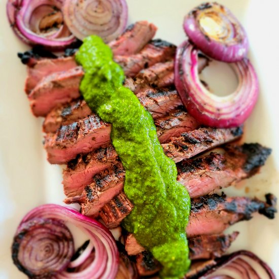 Citrus & Beer Marinated Flank Steak