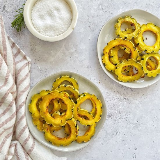 Air Fryer Delicata Squash