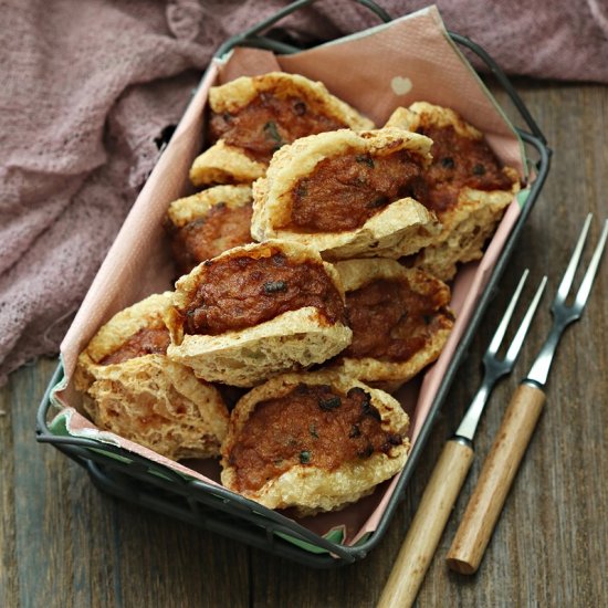 Crispy Tofu Puffs