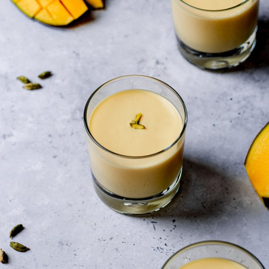 Mango Lassi with Cardamom