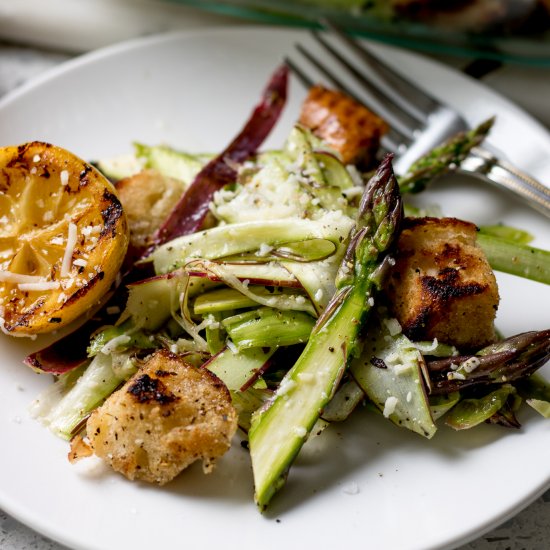 Shaved Asparagus Salad