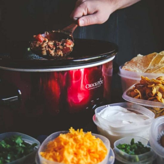 Slow Cooker Chili Bar