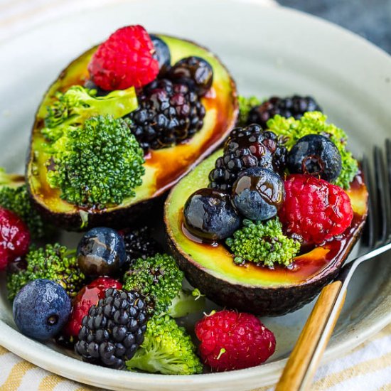 Brain Healthy Stuffed Avocado Salad