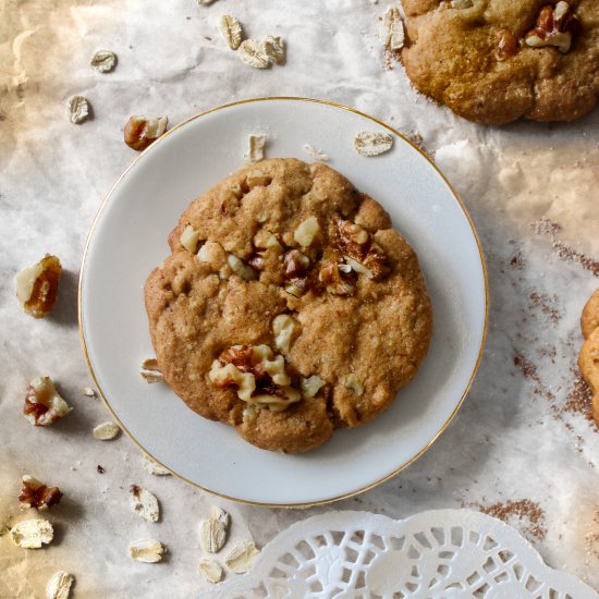 Ginger Oatmeal Cookies