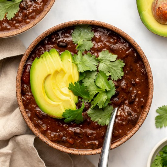 Chipotle Black Bean Chili