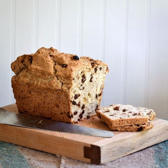 Gluten-free Raisin Bread – Barmbrack