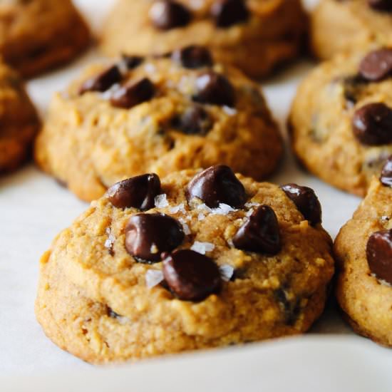 Pumpkin Chocolate Chip Cookies