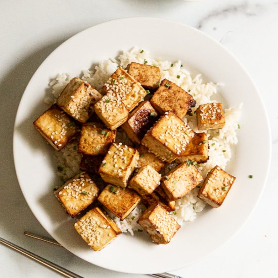 Baked Tofu Teriyaki