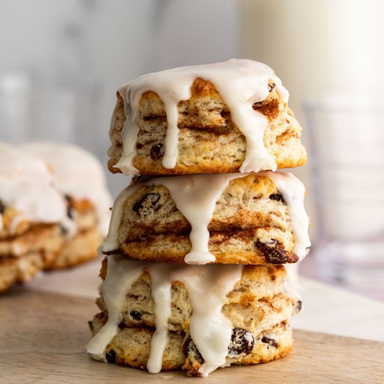 Cinnamon Raisin Biscuits