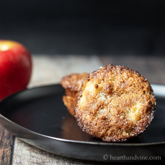 Cinnamon Apple Muffins with Oats