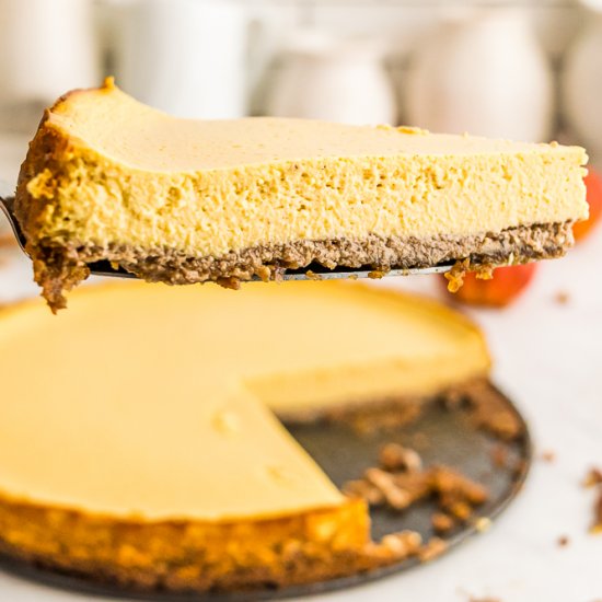 Pumpkin Cheesecake Tart