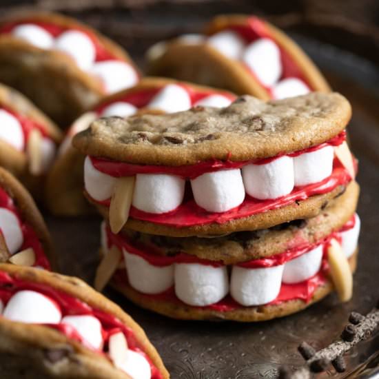 Vampire Sandwich Cookies