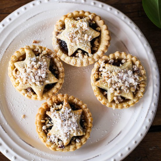 Nutty Vegan Mince Pies