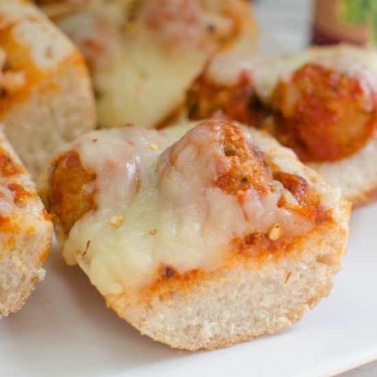 Meatball French Bread Pizza