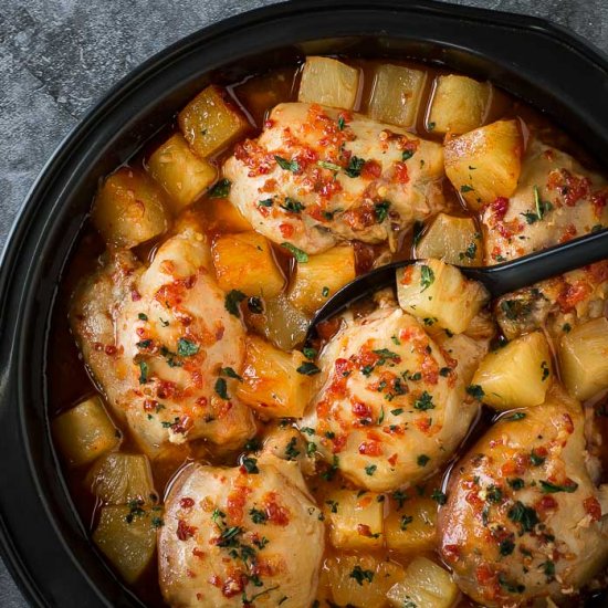 Crockpot Hawaiian Chicken