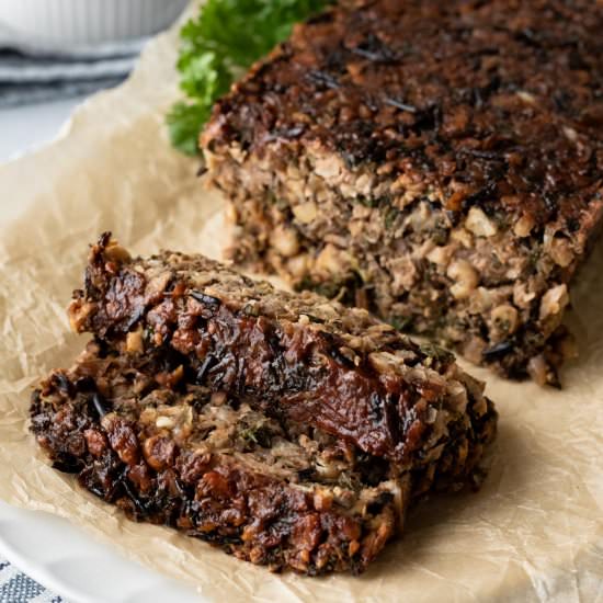 Harvest Wild Rice & Chickpea Loaf