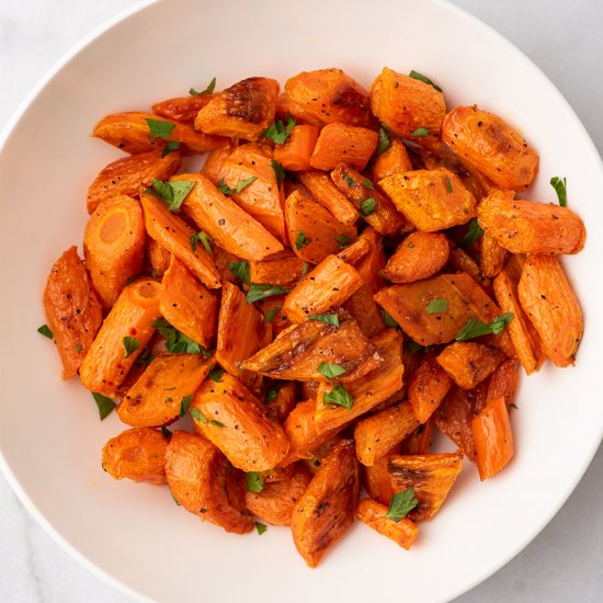 Easy Roasted Carrots Recipe