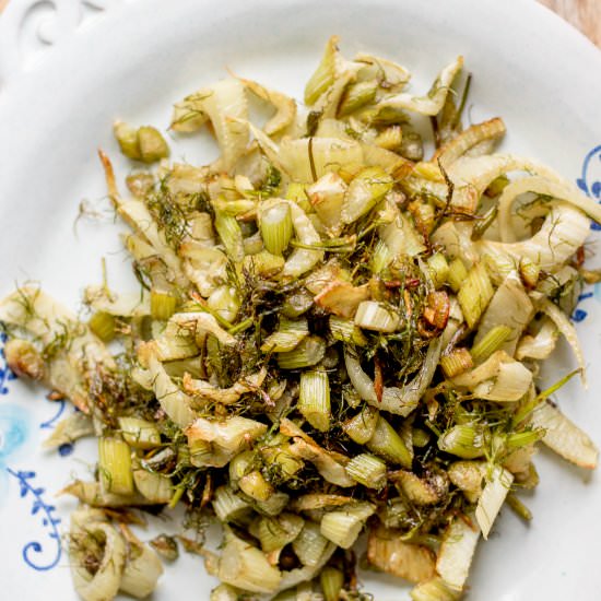 Pan-Fried Fennel